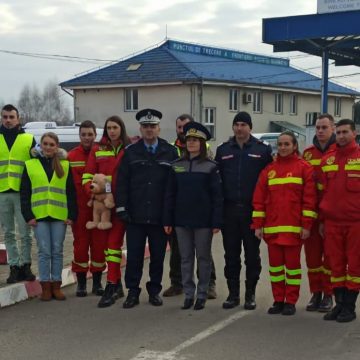 Situația la Punctul de Trecere a Frontierei Sighetu Marmației în 13 martie, alți 8 ucraineni au trecut prin apa râului Tisa