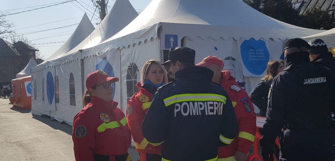 Situația la Punctul de Trecere a Frontierei Sighetu Marmației în 14 martie, 24 ucraineni au trecut prin apa râului Tisa