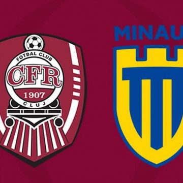 Minaur, amical cu campioana CFR Cluj
