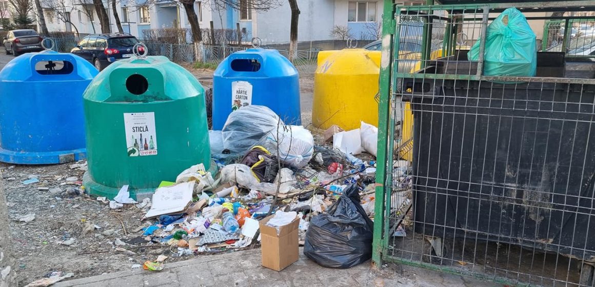 ADI Deșeuri: Ridicarea deșeurilor menajere din afara „țarcurilor” de colectare creează probleme și imagini hidoase