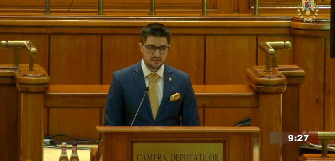 Video | Cristian Brian deputat USR PLUS și-a exprimat aprecierea pentru toți voluntarii maramureșeni de la tribuna Parlamentului