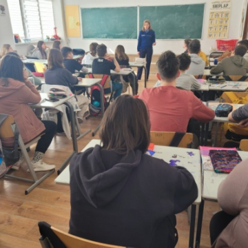 Poliţiştii de prevenire, la Sighetu Marmaţiei