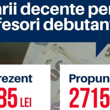 Inițiativă USR PLUS pentru Educație: salarii mai mari în învățământul preuniversitar