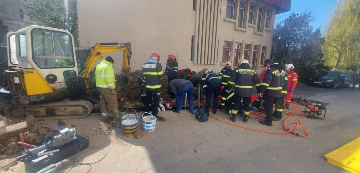 Video | O persoană a fost surprinsă de un mal de pământ