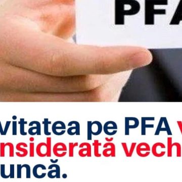 Dan Ivan, USR PLUS: Activitatea pe PFA va fi considerată vechime în muncă Dan Ivan, USR PLUS: Activitatea pe PFA va fi considerată vechime în muncă