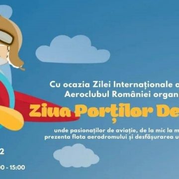 Aeroclubul Teritorial „Alexandru Papană” Baia Mare organizează  ziua porților deschise în 1 iunie