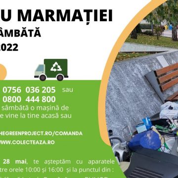 Campanie de colectare a deșeurilor de echipamente electrice, electronice și electrocasnice în Sighetu Marmației