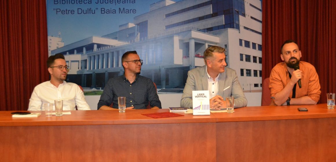 S-a lansat cartea ”Lider vertical” de Ionică Grigorescu la Biblioteca Județeană S-a lansat cartea ”Lider vertical” de Ionică Grigorescu la Biblioteca Județeană