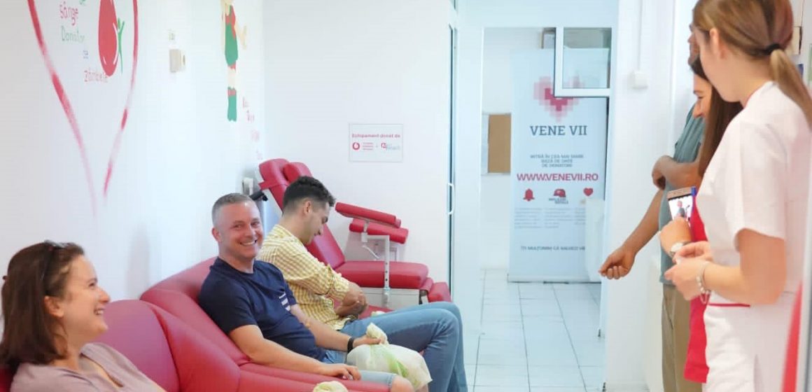 Campanie de donare de sânge organizată de Consiliul Județean Maramureș