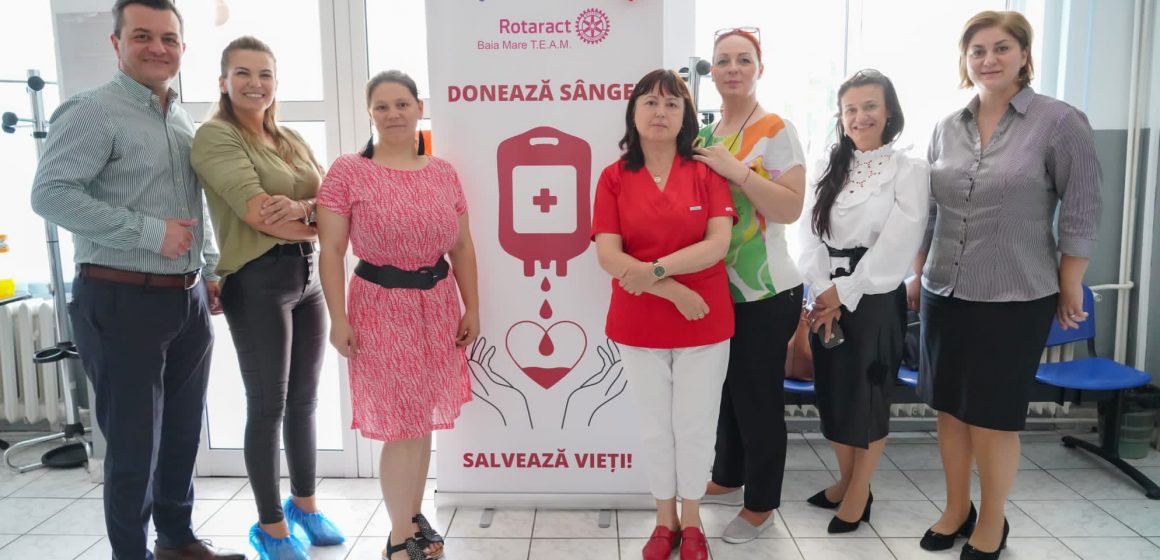 Angajații DGASPC Maramureș s-au alăturat campaniei „Din inimă pentru oameni, donăm sânge”