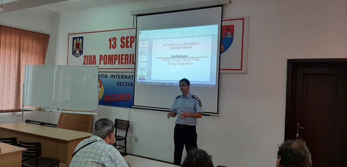 Întrunire pe teme de securitate la incendiu