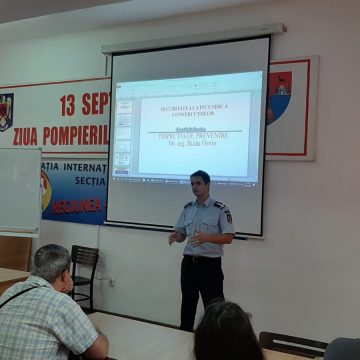 Întrunire pe teme de securitate la incendiu
