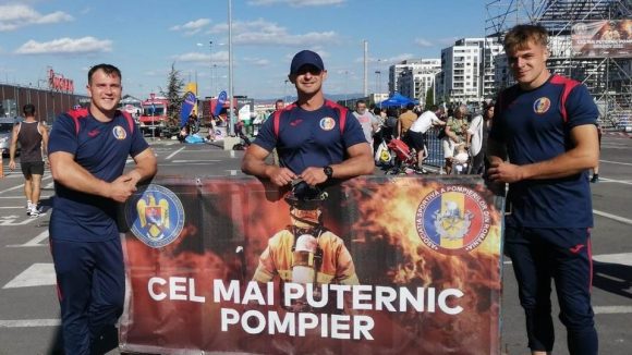 Echipa I.S.U. Maramureș a ocupat locul 5 la concursul ”Cel mai puternic pompier”