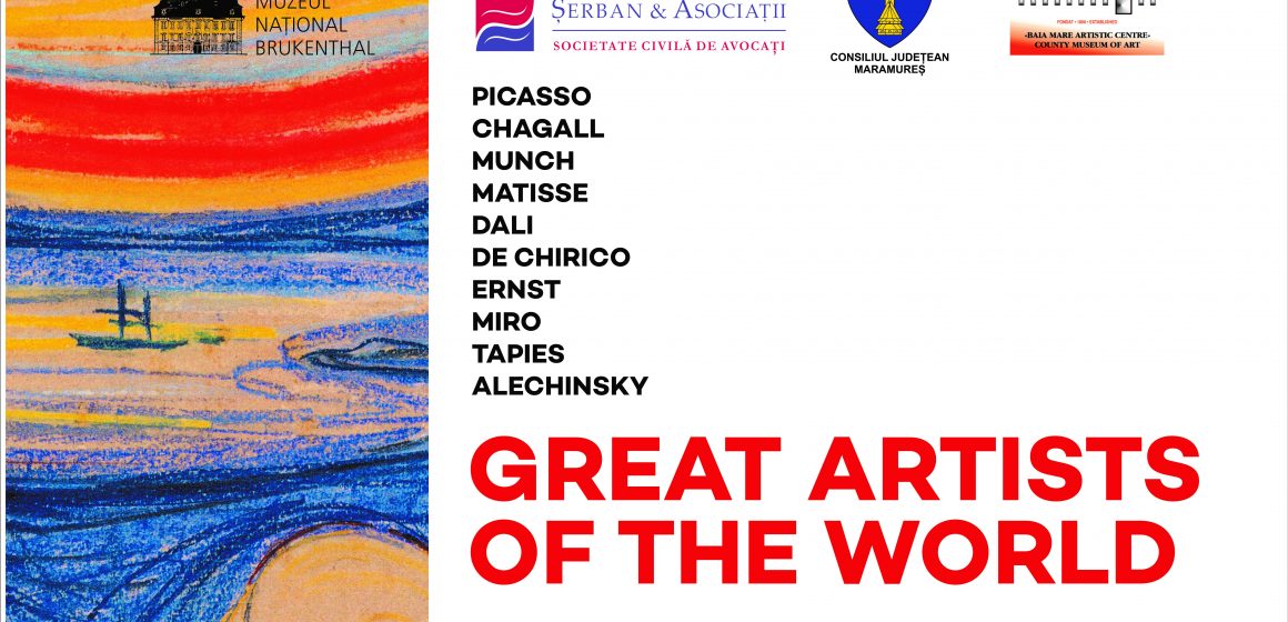 Muzeul Județean de Artă «Centrul Artistic Baia Mare» anunță deschiderea expoziției de grafică europeană cu lucrări din colecția av. George Șerban