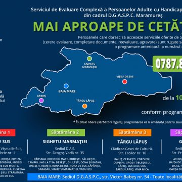 Mai aproape de cetățean: Programul Serviciului de Evaluare Complexă a Persoanelor Adulte cu Handicap în teritoriu, în luna iulie