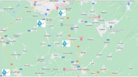 Program de furnizare a apei potabile în Satu Nou de Sus, Satu Nou de Jos, Mireșu Mare, Șomcuta Mare și Cărbunari Program de furnizare a apei potabile în Satu Nou de Sus, Satu Nou de Jos, Mireșu Mare, Șomcuta Mare și Cărbunari