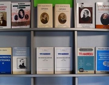 Expoziție de carte în memoria lui Titu Maiorescu
