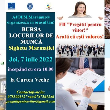 AJOFM Maramureș organizează în Sighetu Marmației o bursă a locurilor de muncă