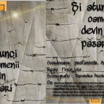 Instalație performativă și performance a sudenților UNATC la Memorialul Sighet Instalație performativă și performance a sudenților UNATC la Memorialul Sighet