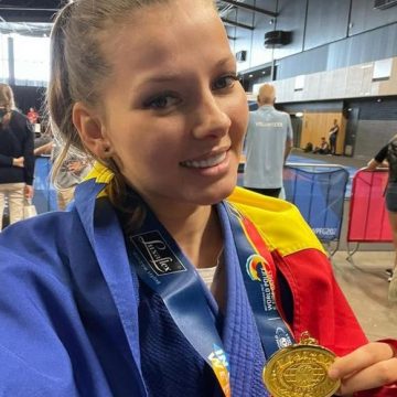 Medalie de aur pentru o polițistă de la IPJ Maramureș la World Police and Fire Games