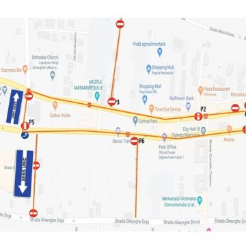 Zonele cu trafic rutier închis în perioada Festivalului Eternul Maramureş Zonele cu trafic rutier închis în perioada Festivalului Eternul Maramureş