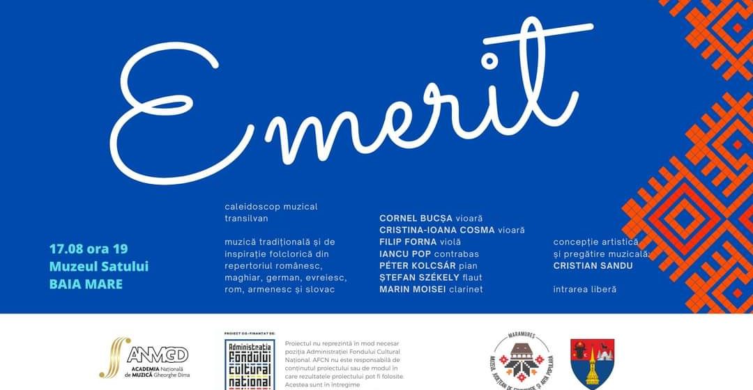 Concert în Muzeul Satului din Baia Mare – Caleidoscop muzical transilvan