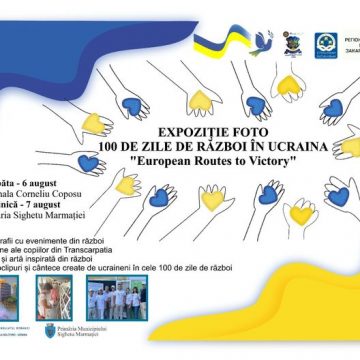 Expoziție de fotografie: “100 de zile de război în Ucraina”