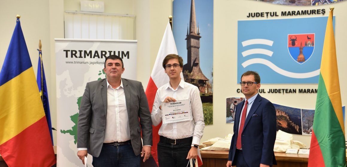 Câștigătorii din Maramureș ai concursului Trimarium, premiați de executivul Consiliului Județean Câștigătorii din Maramureș ai concursului Trimarium, premiați de executivul Consiliului Județean