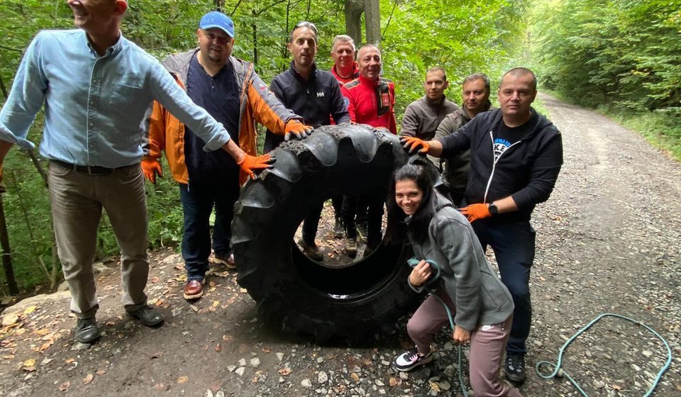 Pap Zsolt: Acțiune de ecologizare în zona turistică Blidari – Cascada Stur