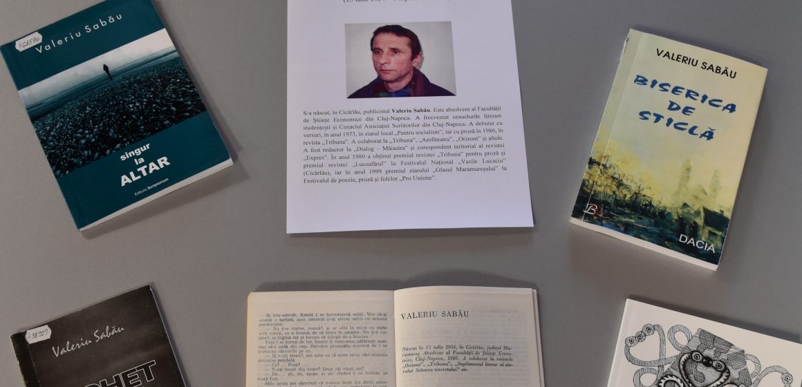 Vitrină de carte în memoria lui Valeriu Sabău Vitrină de carte în memoria lui Valeriu Sabău
