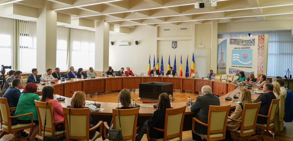 38 de proiecte de hotărâre la ședința ordinară a Consiliului Județean Maramureș din 31 iulie
