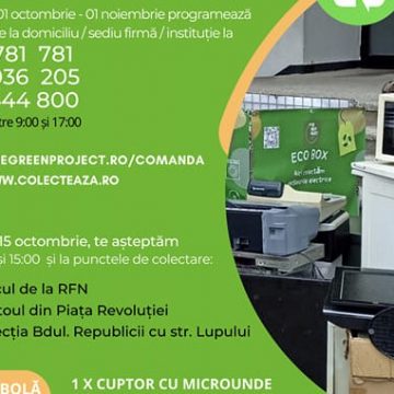 ADI Deșeuri: Poți scăpa gratuit de aparatele electrice vechi sau stricate, indiferent de dimensiunea lor, în schimbul unor premii