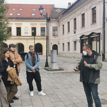 Două ore de istorie „pe viu” în Centrul Vechi din Baia Mare