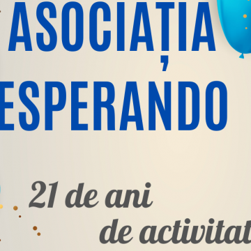 Asociația Esperando  sărbătorește 21 de ani de activitate