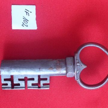 O cheie de lacăt din secolul XVIII, exponatul săptămânii la Muzeul de Istorie și Arheologie