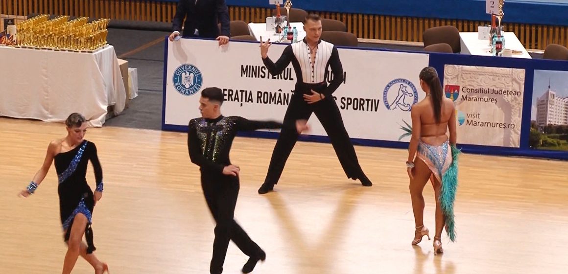 Video | Campionatul Național de Clase la dans sportiv din Baia Mare