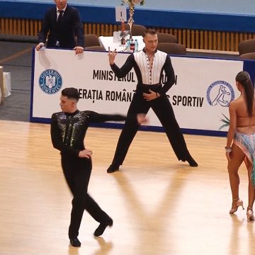 Video | Campionatul Național de Clase la dans sportiv din Baia Mare