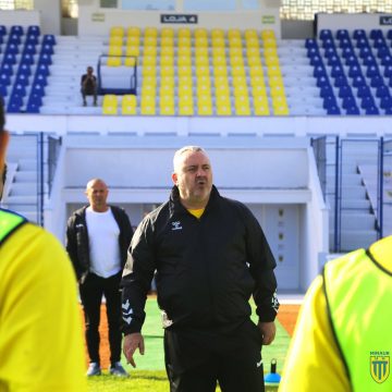 Mihai Iosif, la primul meci ca antrenor al Minaurului Mihai Iosif, la primul meci ca antrenor al Minaurului