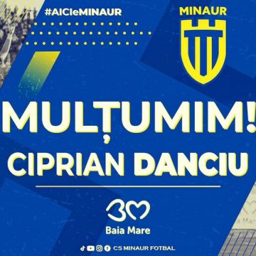 Antrenorul Ciprian Danciu, out de la Minaur