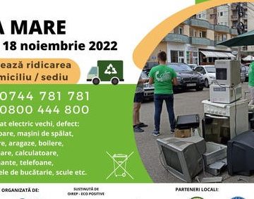 ADIGIDM Maramureș: O nouă campanie de colectare aparate electrice