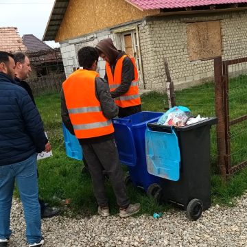 ADIGIDM Maramureș a efectuat o acțiune de monitorizare a colectării selective a deșeurilor în Finteușu Mic