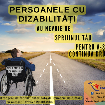 Campanie de strângere de fonduri  organizată de Asociația Esperando
