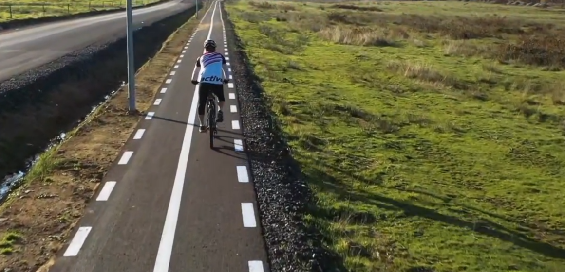 S-a finalizat pista de biciclete care leagă Baia Sprie de Baia Mare