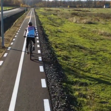 S-a finalizat pista de biciclete care leagă Baia Sprie de Baia Mare