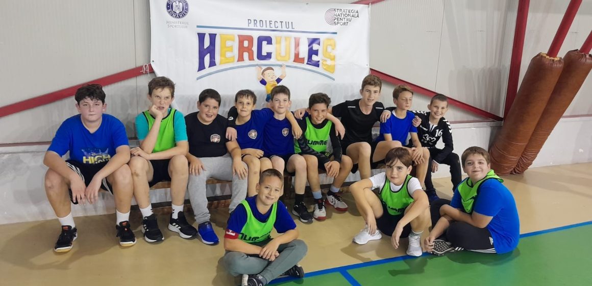 Video | Proiectul Hercules a angrenat aproximativ 120 de copii din Maramureș la activități sportive