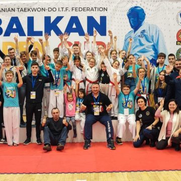 Recoltă de medalii pentru dragonii băimăreni la Cupa Balcanică la Taekwon-do ITF