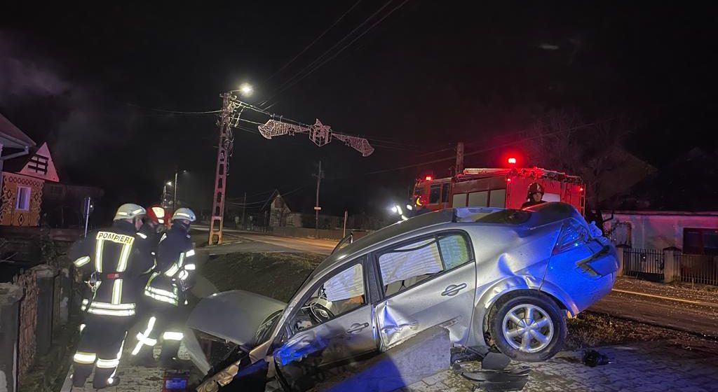Accident cu cinci răniți