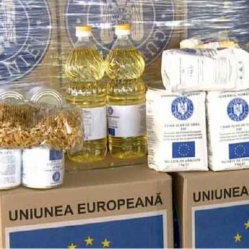 A cincea etapă de distribuire a pachetelor cu ajutoare alimentare alocate de UE