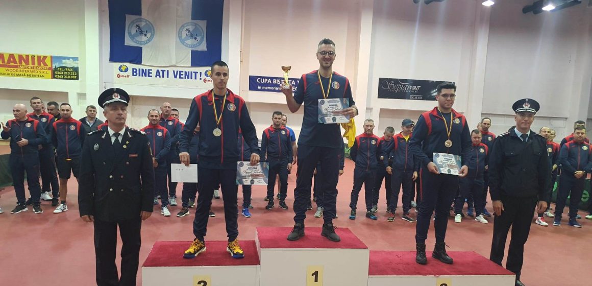 Locul 3 pentru un pompier maramureșean la Cupa ASPR