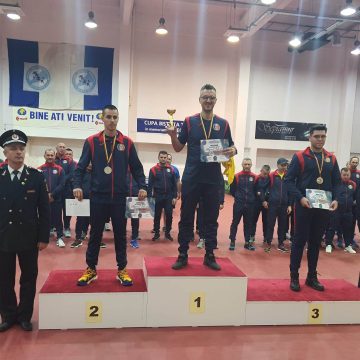 Locul 3 pentru un pompier maramureșean la Cupa ASPR